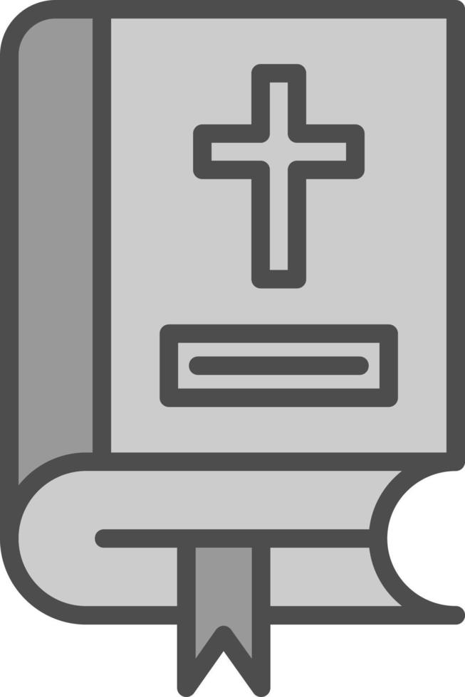 Bibel-Vektor-Icon-Design vektor