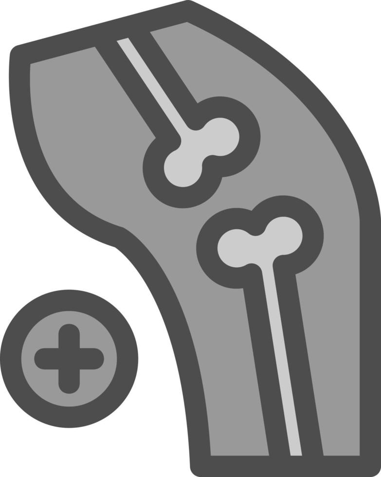Orthopädie-Vektor-Icon-Design vektor