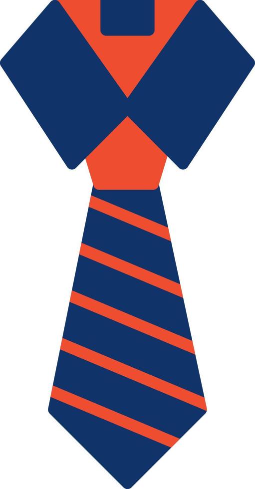 Krawatte kreatives Icon-Design vektor