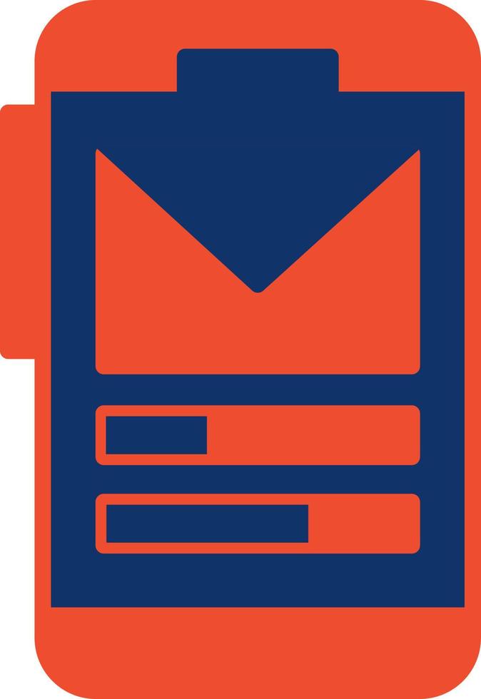 E-Mail kreatives Icon-Design vektor