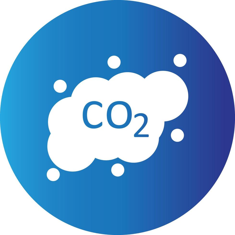 CO2-Kreativsymbol vektor