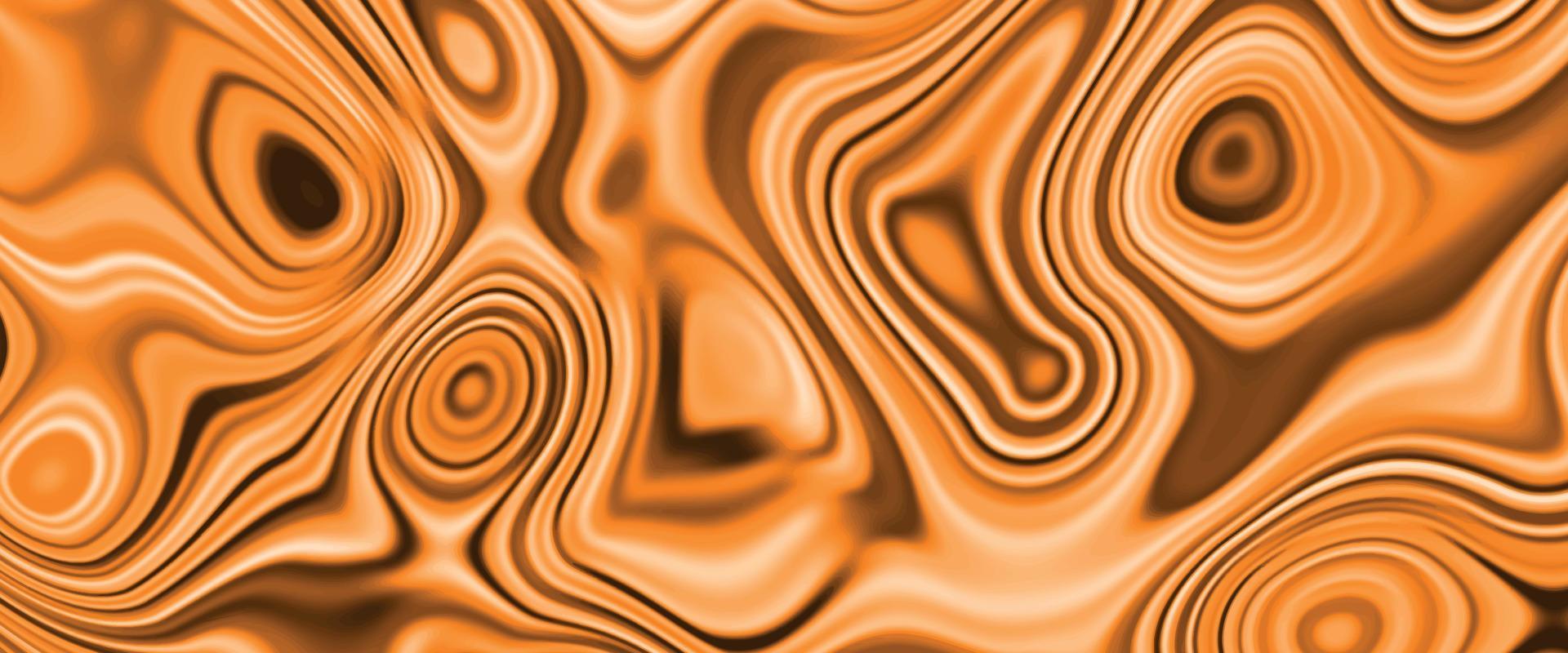 abstrakt vätska konst bakgrund ljus orange och gyllene färger. färgrik marmorering yta, vibrerande abstrakt måla design vätska vågor bakgrund textur. marmor vägg och golv dekorativ plattor design. vektor