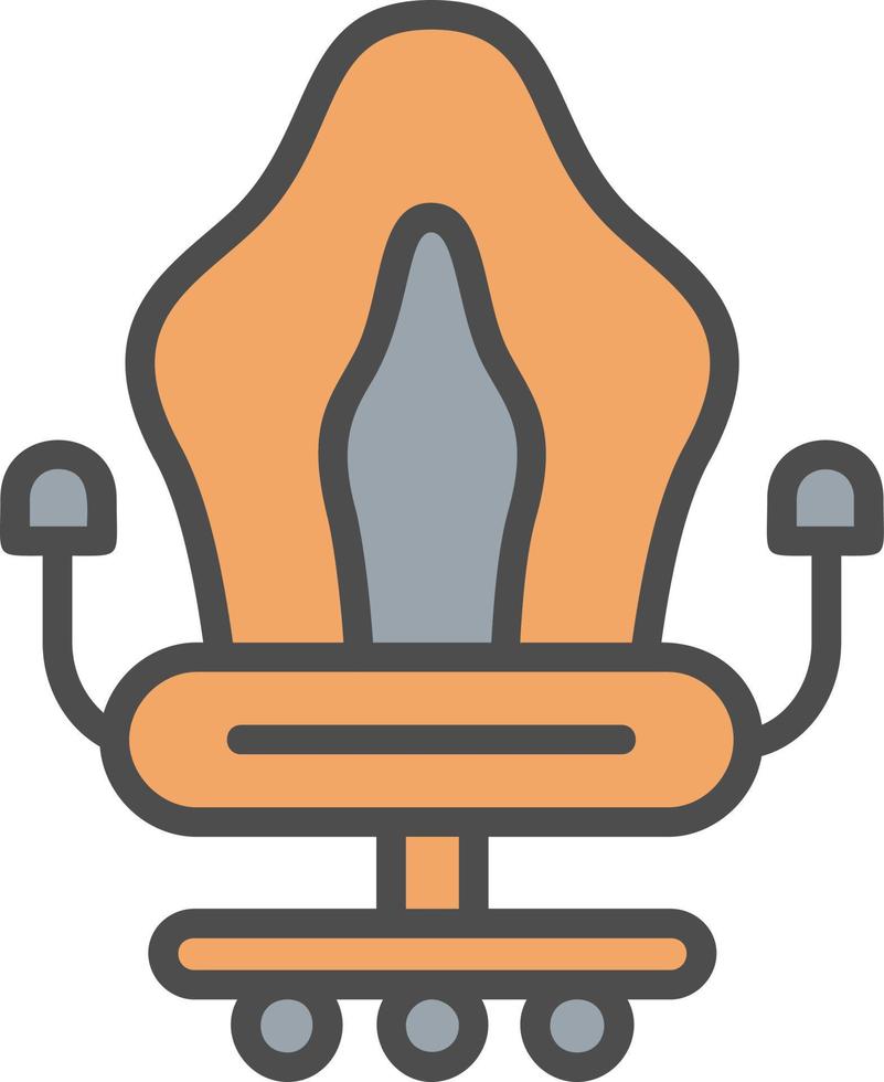 gaming stol vektor ikon
