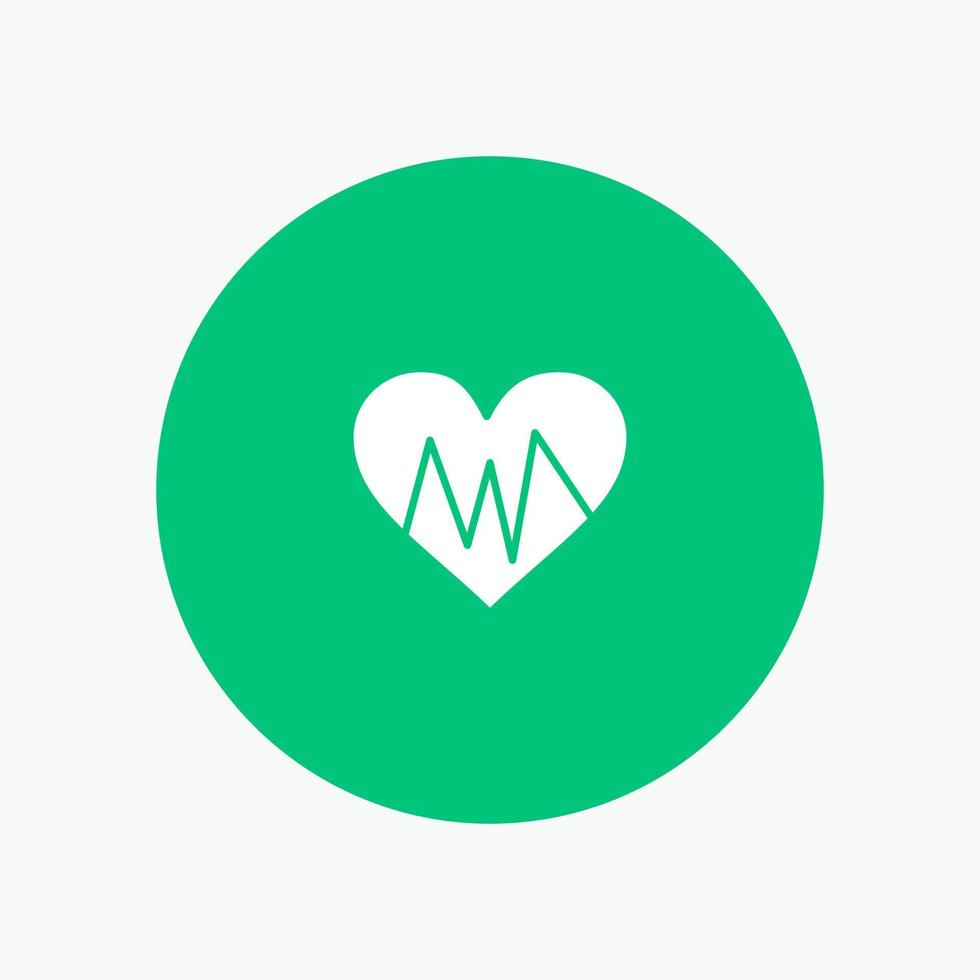 medicinsk hjärta hjärtslag puls vektor