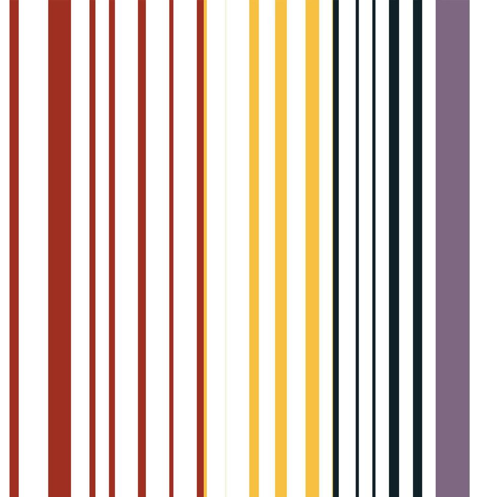 Art of Striped Patterns ist ein Musterstil, der seinen Ursprung in Indien hat und im späten 18. Jahrhundert in Großbritannien populär wurde. Streifen werden oft für Tapeten, Polster und Hemden verwendet. vektor
