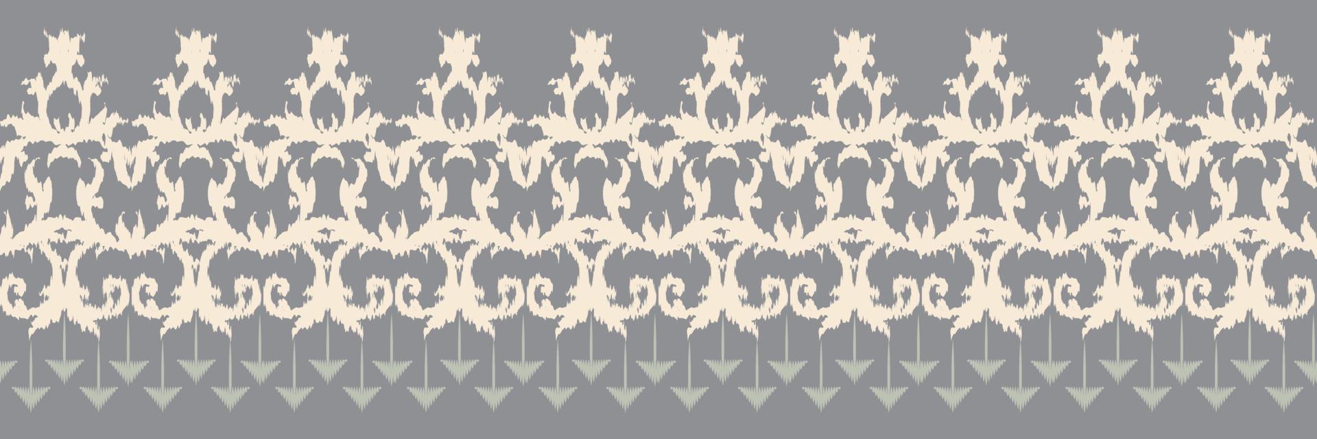 ikat blommig stam- Färg sömlös mönster. etnisk geometrisk batik ikkat digital vektor textil- design för grafik tyg saree mughal borsta symbol strängar textur kurti kurtis kurtas