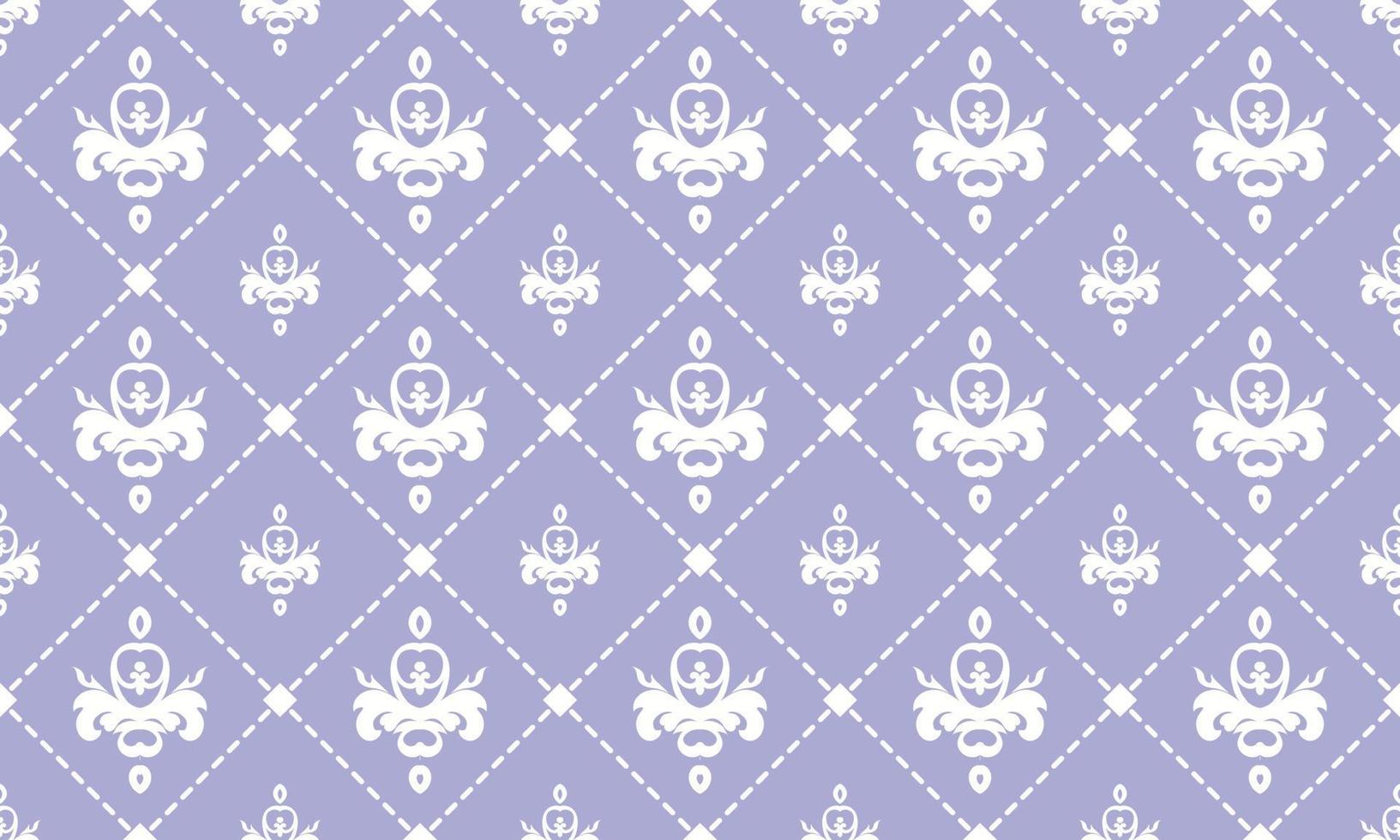 pastell damast- fleur de lis mönster tatuering vektor sömlös bakgrund tapet fleur de lis mönster digital textur design för skriva ut tryckbar tyg saree gräns.