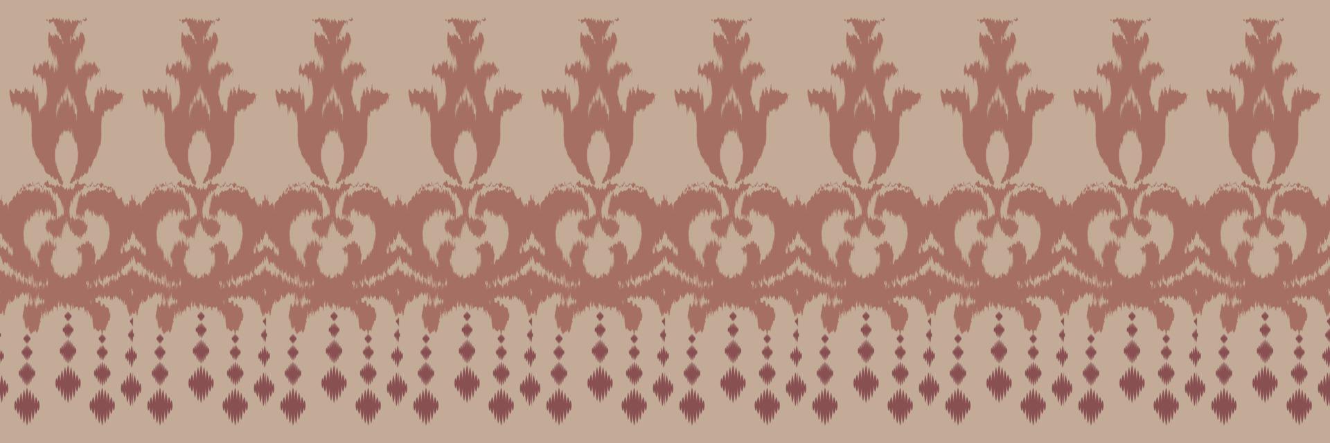 ikat tyg stam- korsa sömlös mönster. etnisk geometrisk ikkat batik digital vektor textil- design för grafik tyg saree mughal borsta symbol strängar textur kurti kurtis kurtas