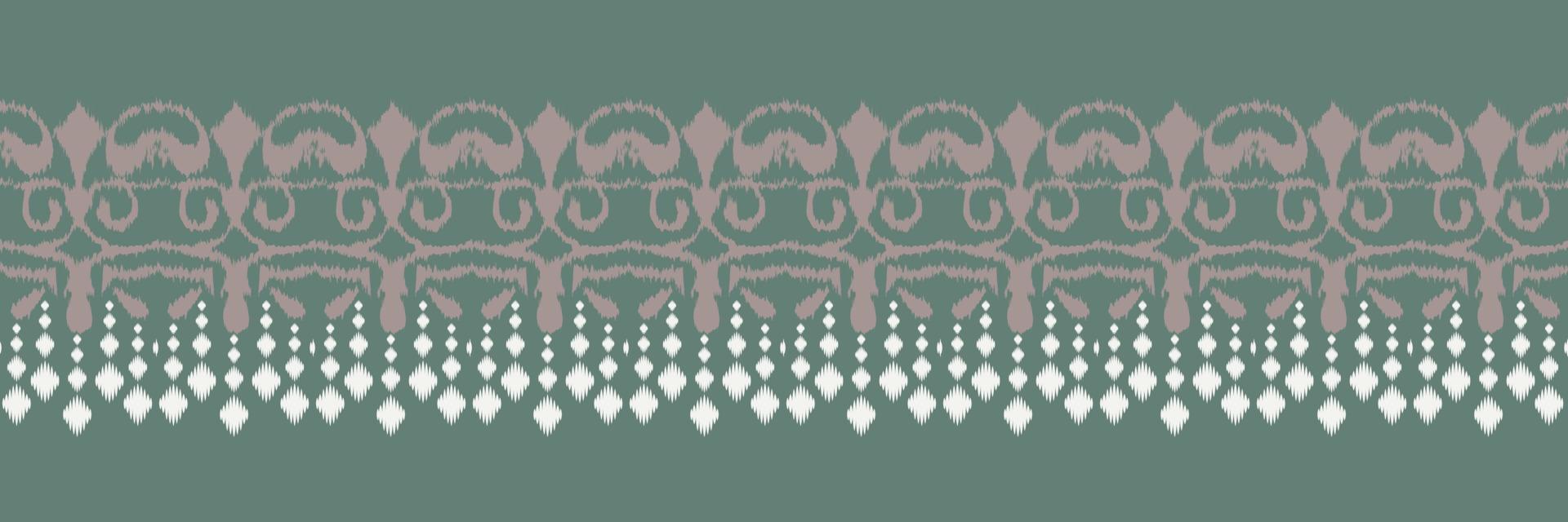 ikat blommig stam- afrika sömlös mönster. etnisk geometrisk ikkat batik digital vektor textil- design för grafik tyg saree mughal borsta symbol strängar textur kurti kurtis kurtas