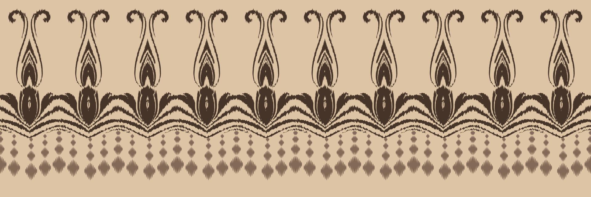 ikat tyg stam- abstrakt sömlös mönster. etnisk geometrisk ikkat batik digital vektor textil- design för grafik tyg saree mughal borsta symbol strängar textur kurti kurtis kurtas