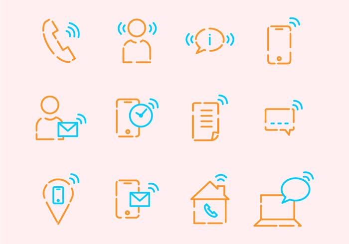 Call Center Vector Icons