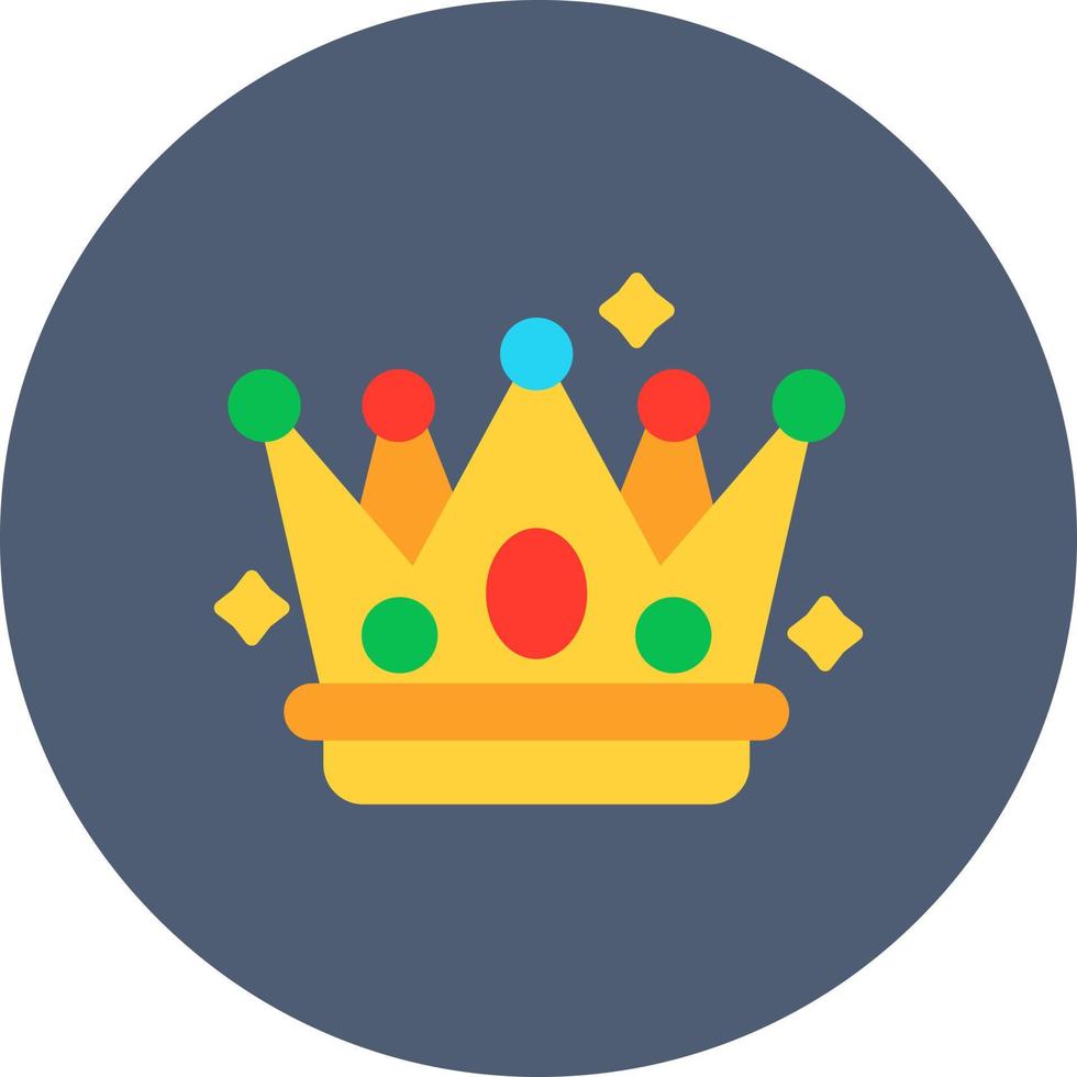 krona kreativ ikon design vektor