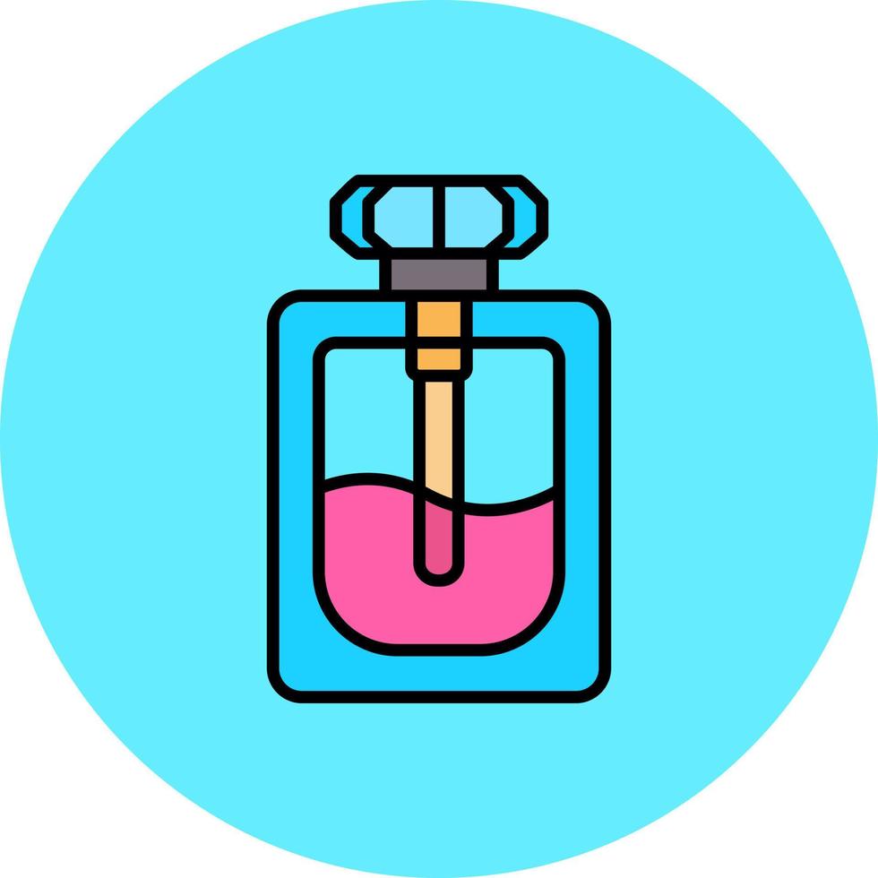 Parfüm kreatives Icon-Design vektor