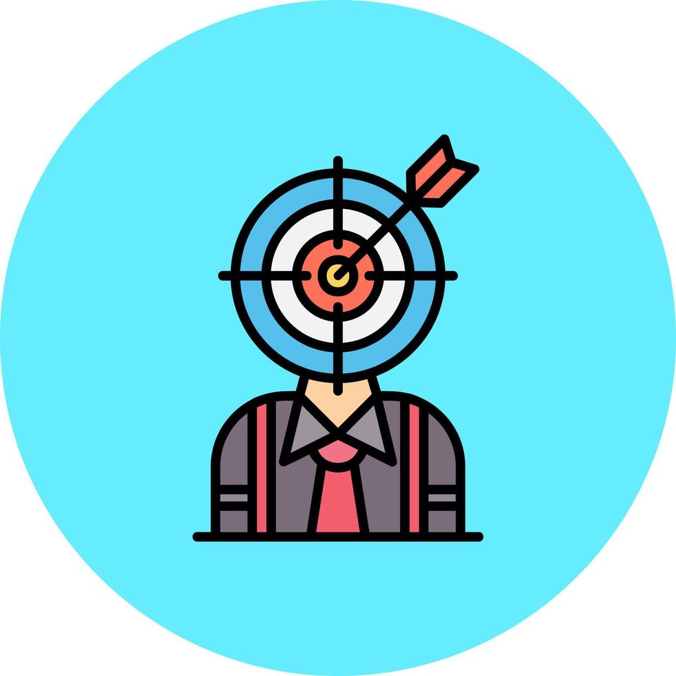 Headhunter kreatives Icon-Design vektor