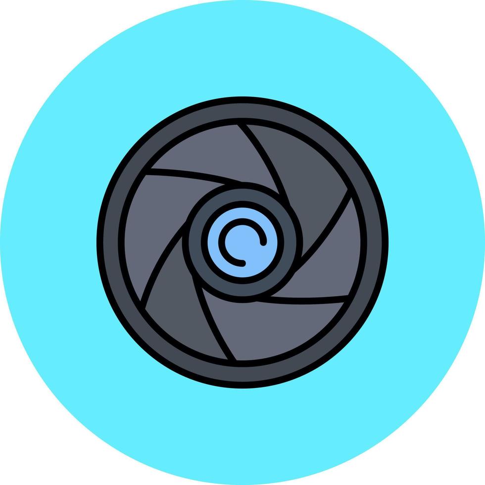 Auslöser kreatives Icon-Design vektor