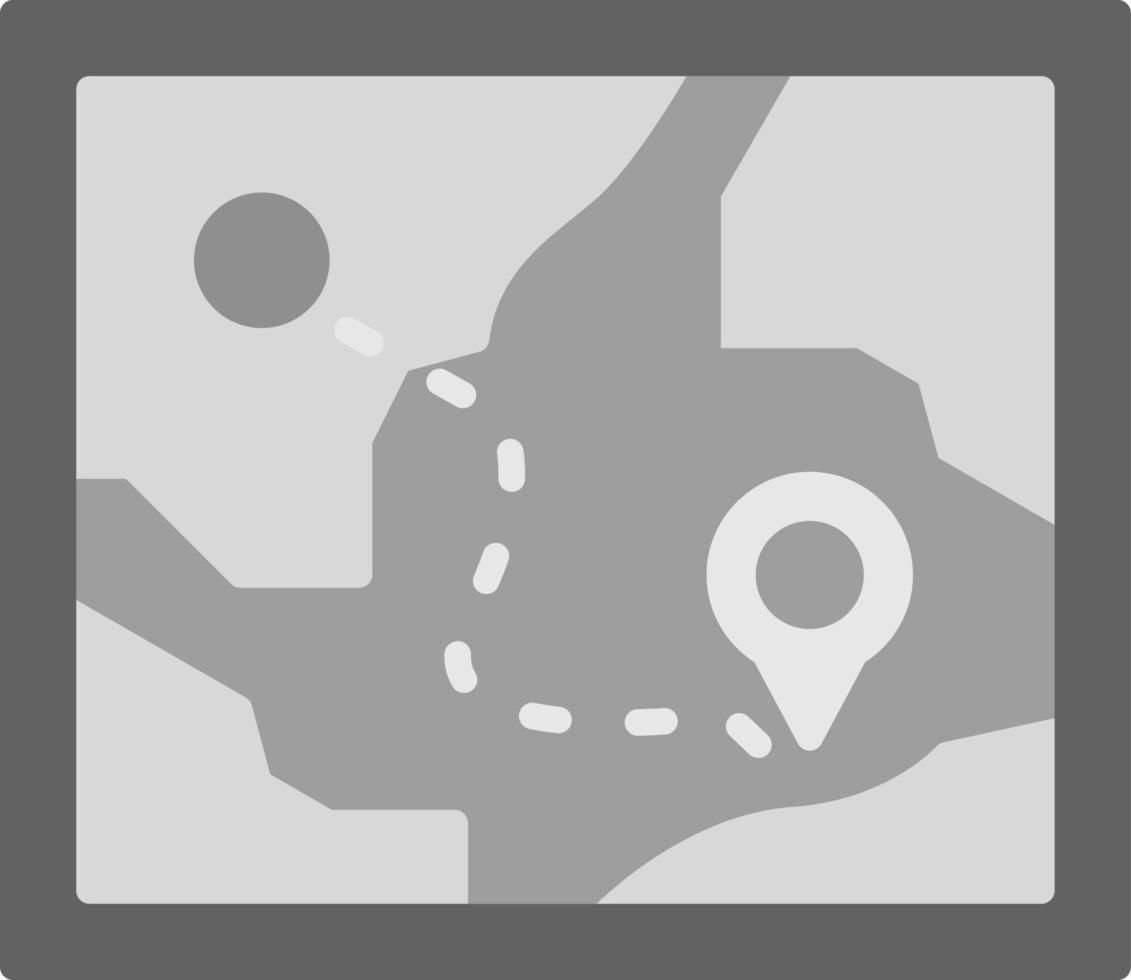 Karte kreatives Icon-Design vektor