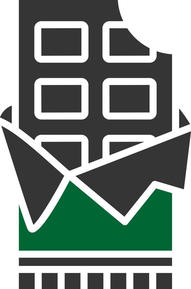 Schokolade kreatives Icon-Design vektor