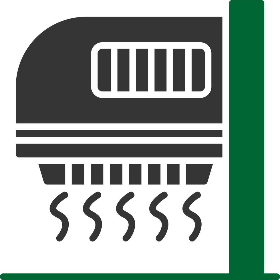 Händetrockner kreatives Icon-Design vektor