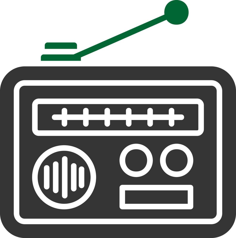 Radio kreatives Icon-Design vektor