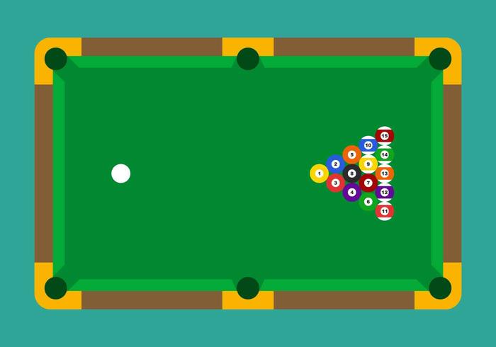 Freie hervorragende Billard-Vektoren vektor