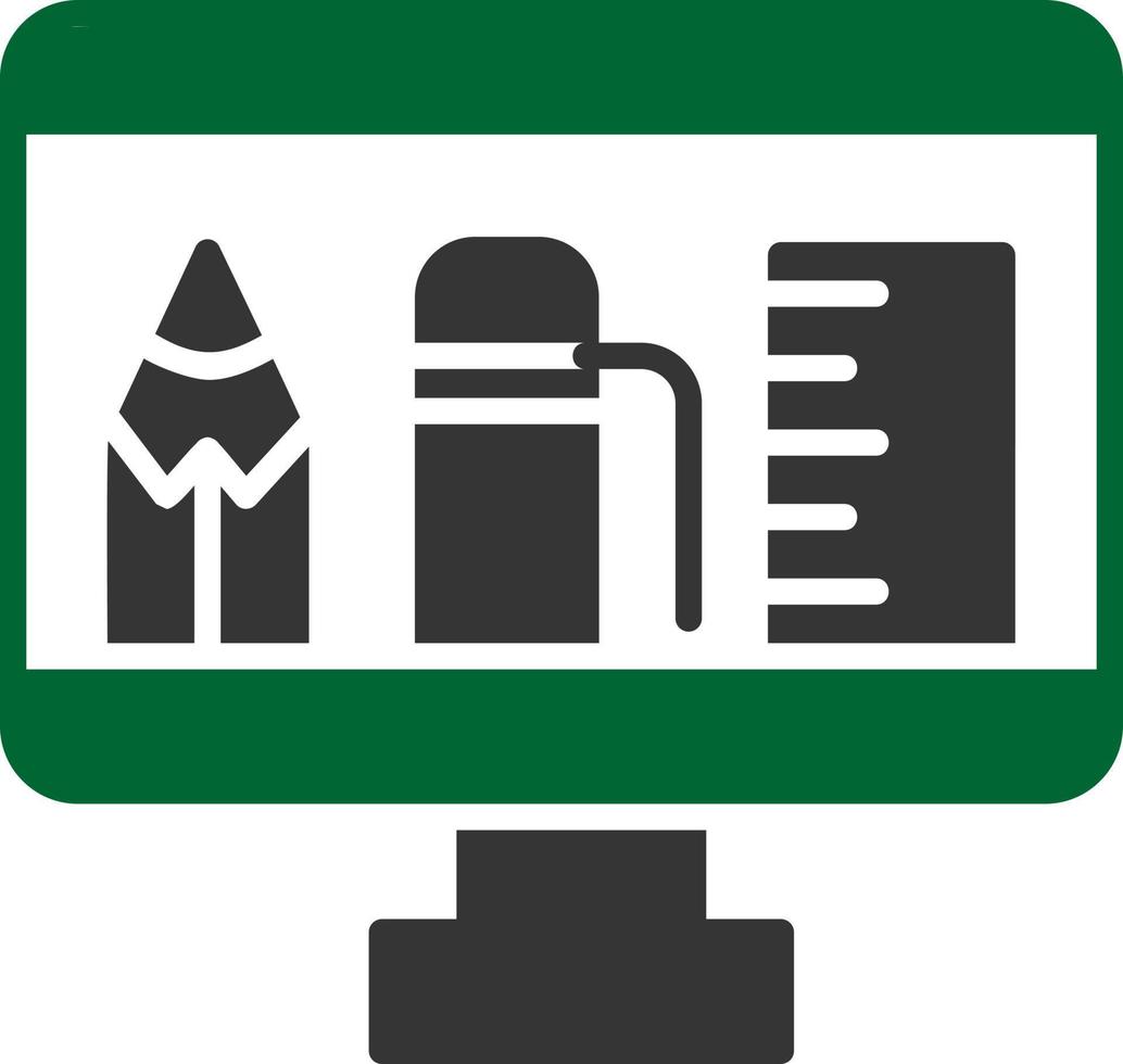 kreatives Icon-Design für Computer vektor