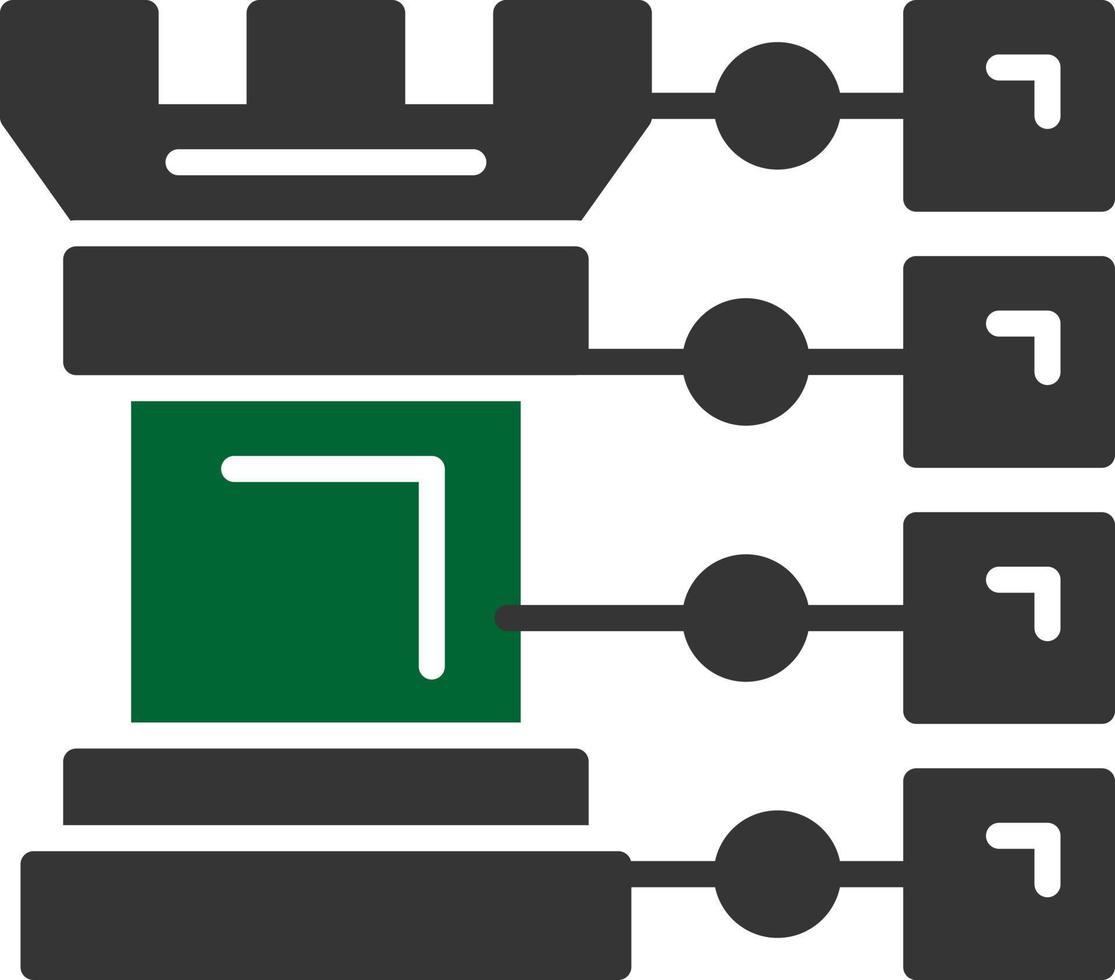 strategi kreativ ikon design vektor