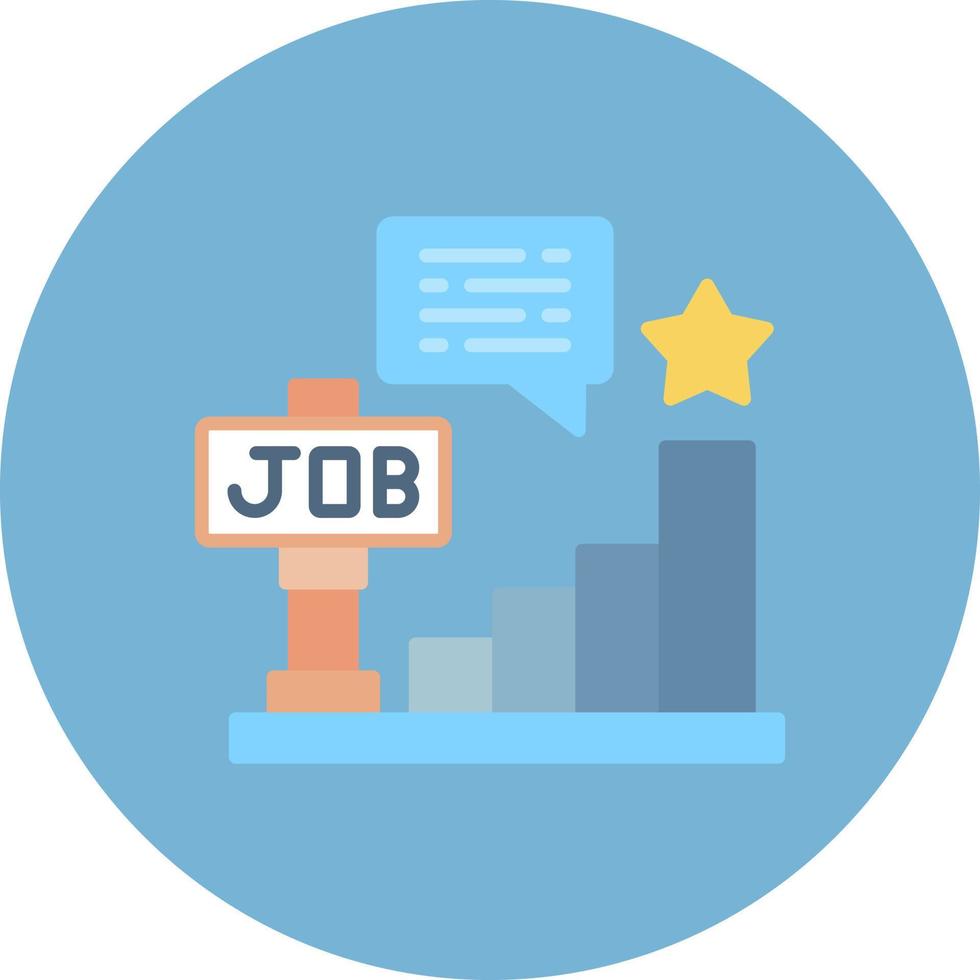 Job kreatives Icon-Design vektor