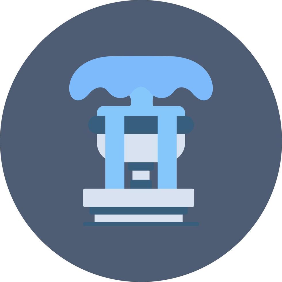 Brunnen kreatives Icon-Design vektor