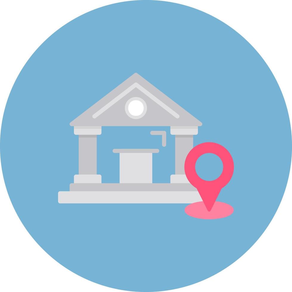 Bank kreatives Icon-Design vektor