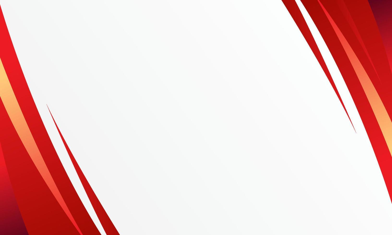 Luxus- und Premium-Konzept Abstrakter rot-weißer Hintergrund mit überlappenden Schichten für die Geschäftspräsentation vektor