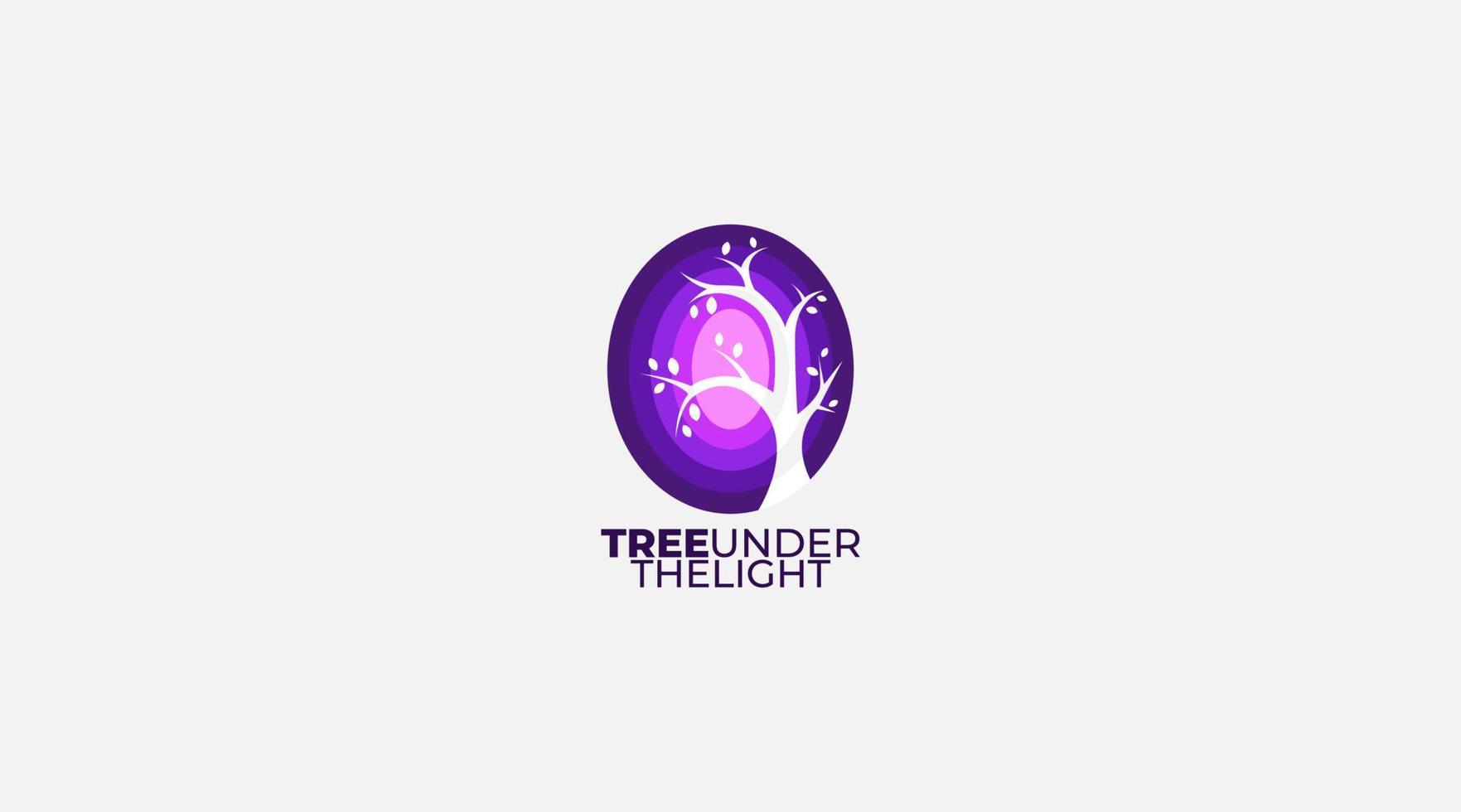 Baum Traum Vektor Icon Logo Design Illustration Symbol