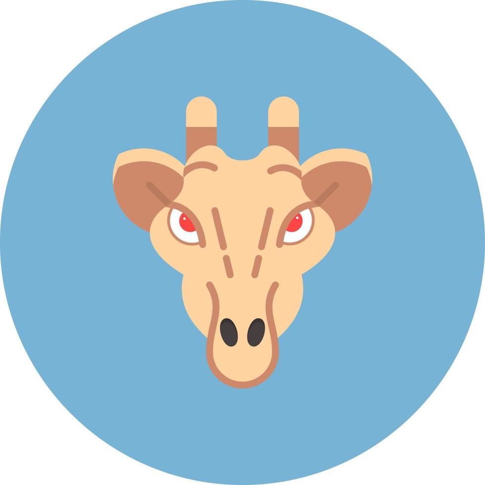 giraff kreativ ikon design vektor