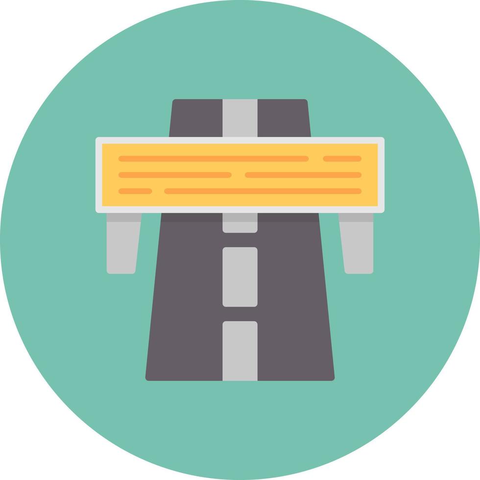 Autobahn kreatives Icon-Design vektor