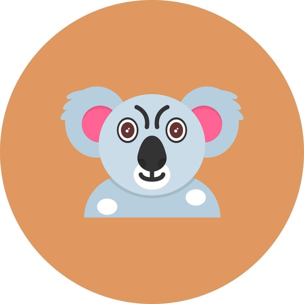 Koala kreatives Icon-Design vektor