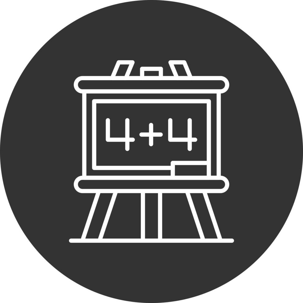 Whiteboard kreatives Icon-Design vektor