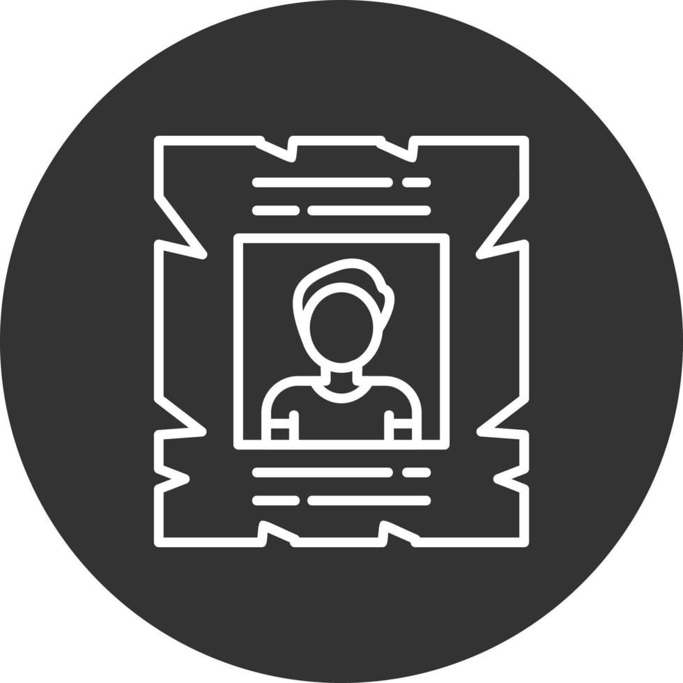 wollte kreatives Icon-Design vektor