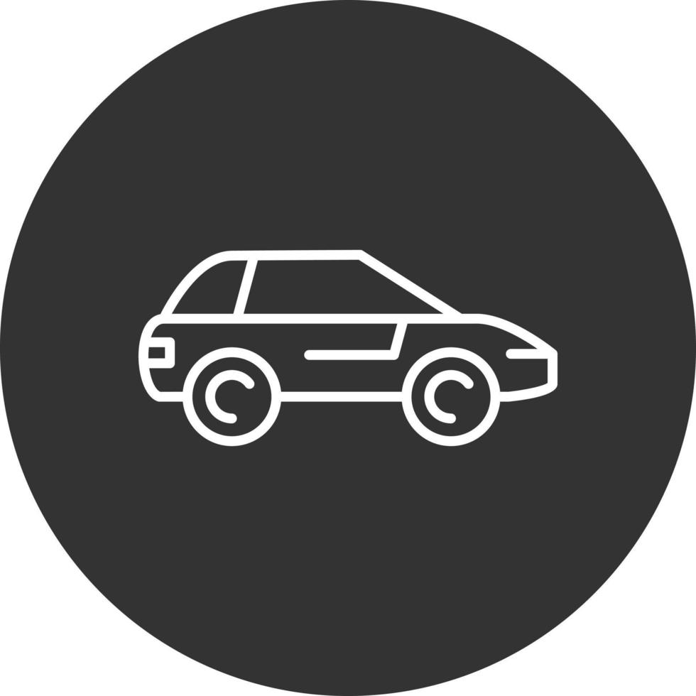 kreatives Icon-Design für Autos vektor