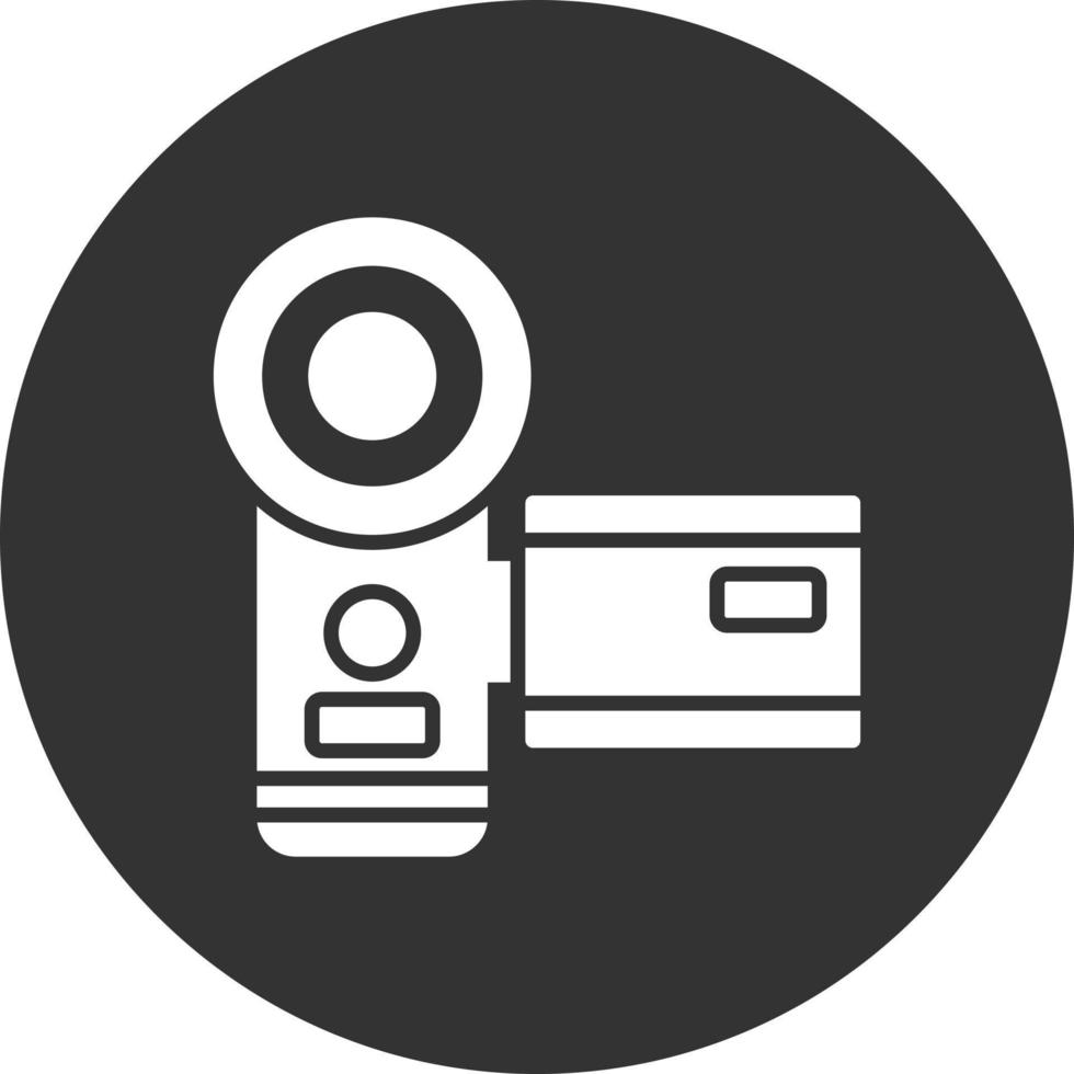 Videokamera kreatives Icon-Design vektor