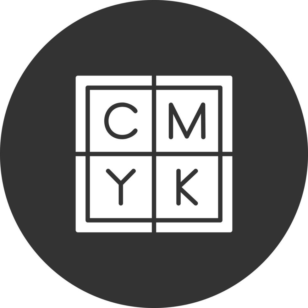 cmyk kreativ ikon design vektor