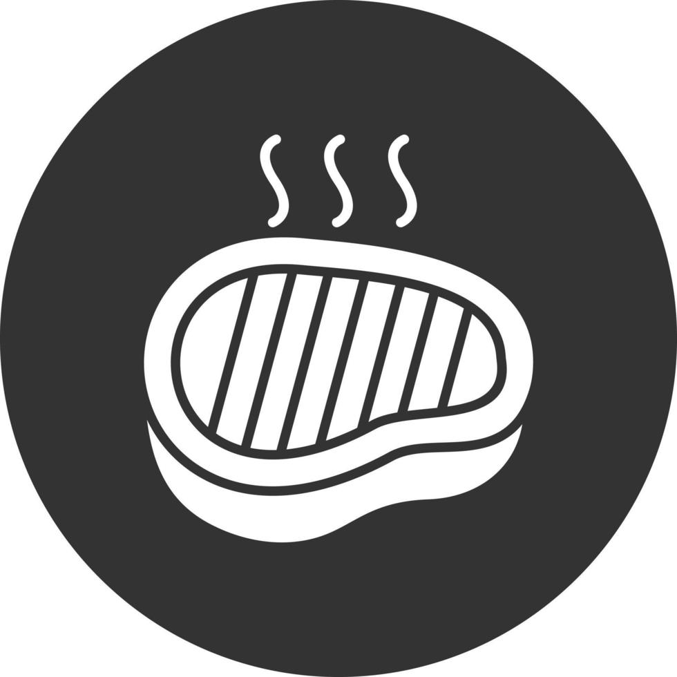 Steak kreatives Icon-Design vektor