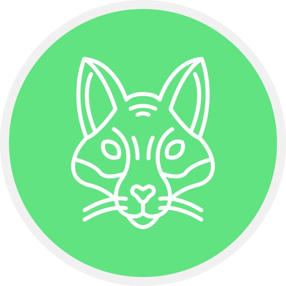 Fuchs kreatives Icon-Design vektor