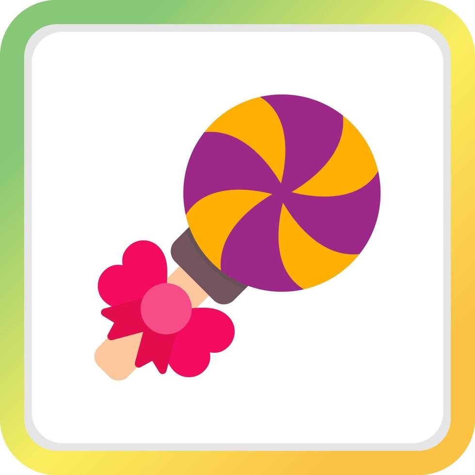 Lollipop kreatives Icon-Design vektor