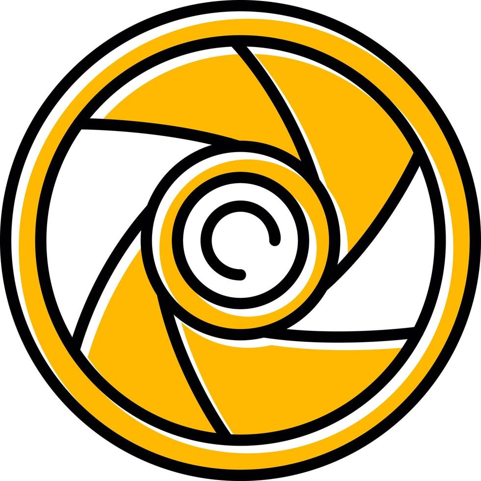 Auslöser kreatives Icon-Design vektor