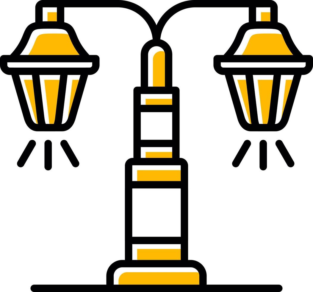gata lampa kreativ ikon design vektor