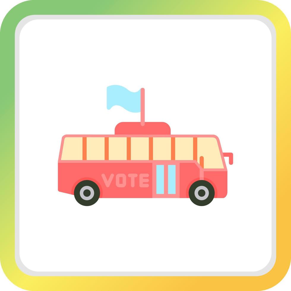 Bus kreatives Icon-Design vektor