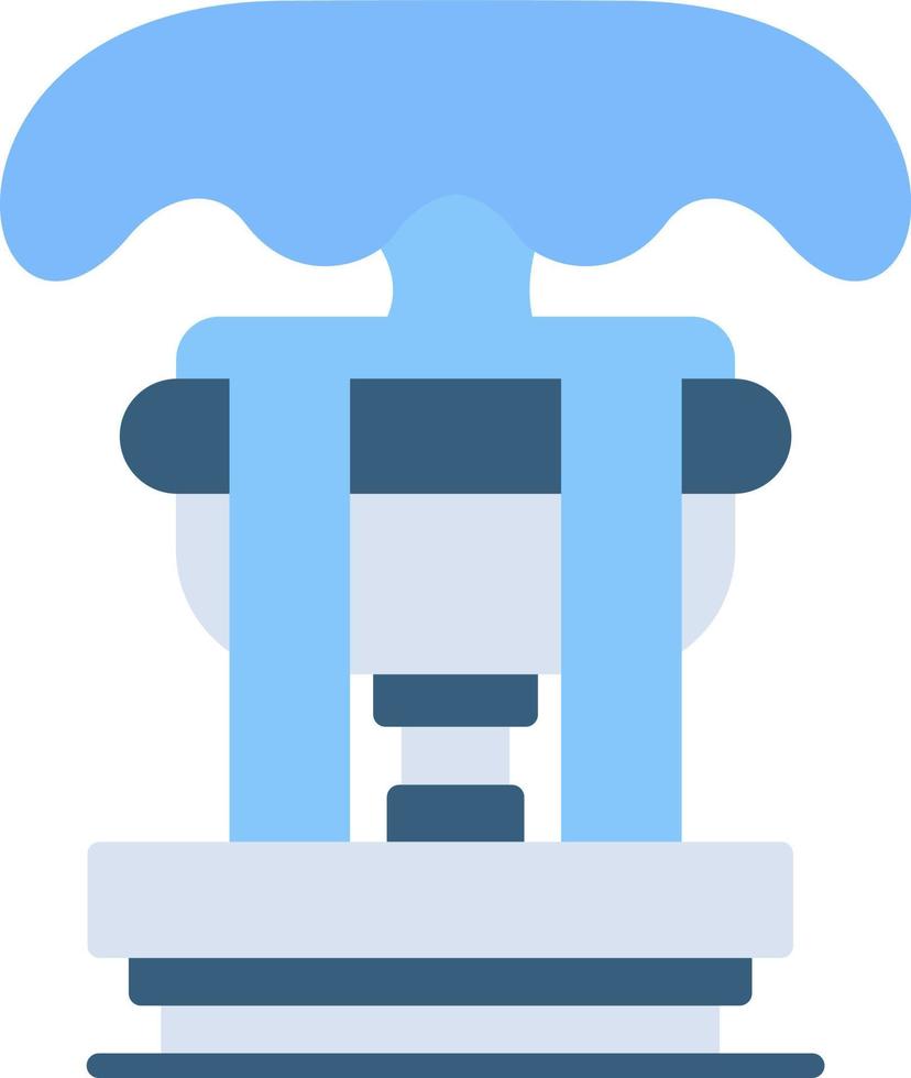 Brunnen kreatives Icon-Design vektor