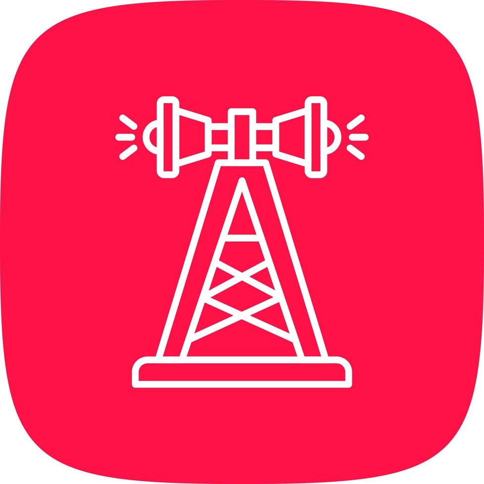 Antenne kreatives Icon-Design vektor