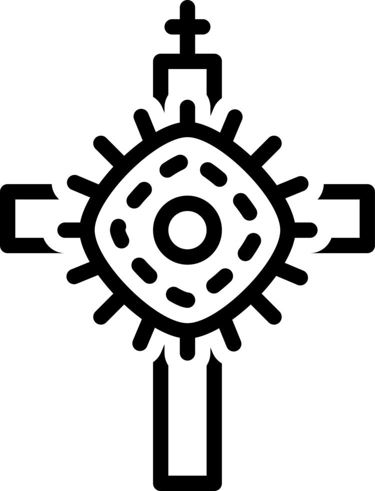 Zeilensymbol für Korpus vektor