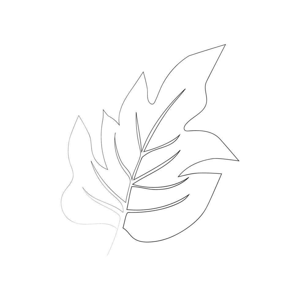 kontinuerlig linje teckning av skön blommor vektor