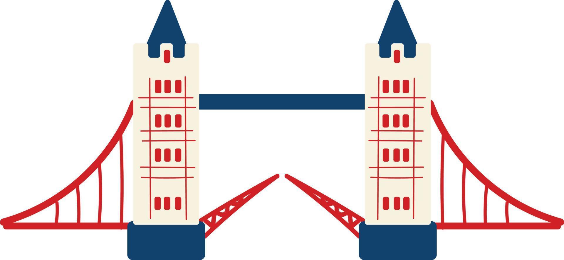 London torn bro illustration vektor